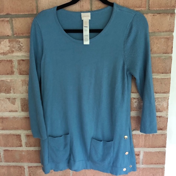 Chico's Sweaters - Blue Chico’s sweater